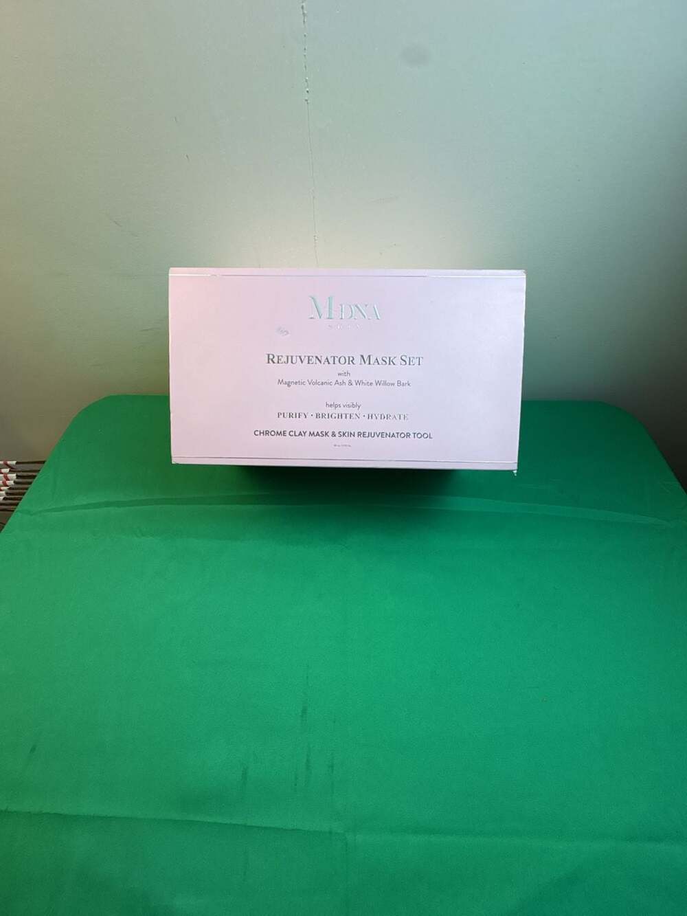 MDNA Skin Rejuvenator Mask Set with Chrome Clay Mask and Skin Rejuvenator Tool